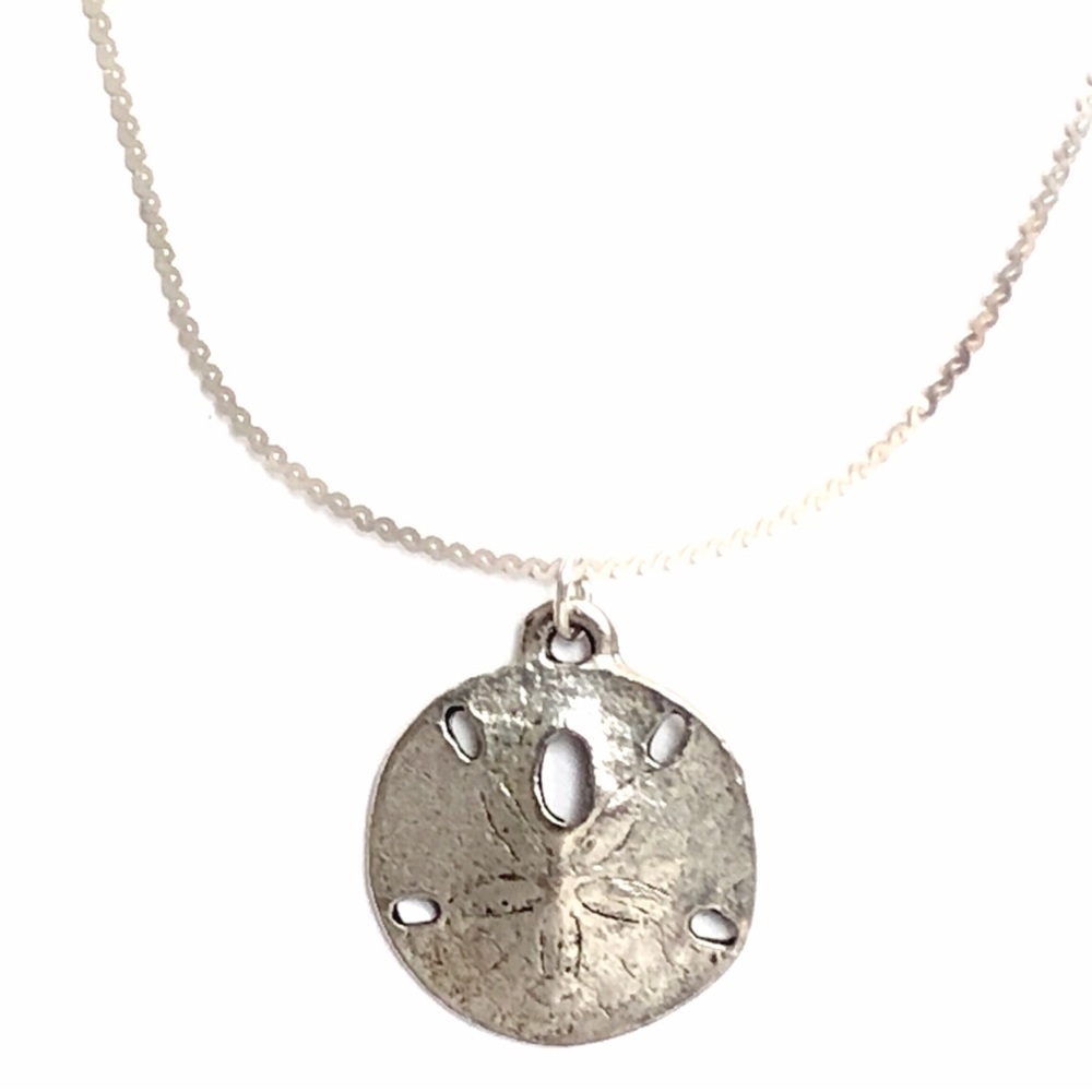 Sterling Silver Serpentine 16” Chain with Starfish Pendant, Simple layering 105